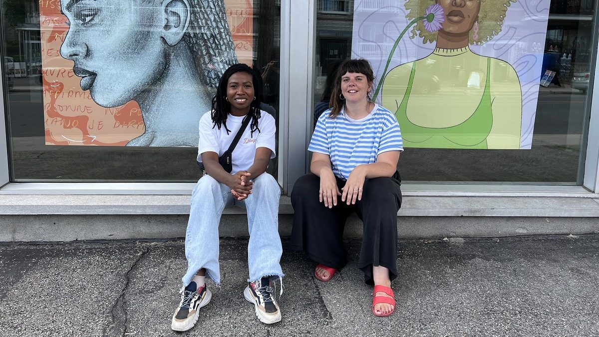 Niti Marcelle Mueth et Emilie Morneau