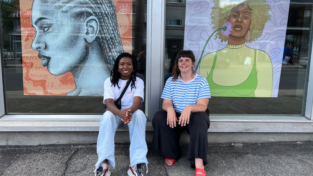 Niti Marcelle Mueth et Emilie Morneau