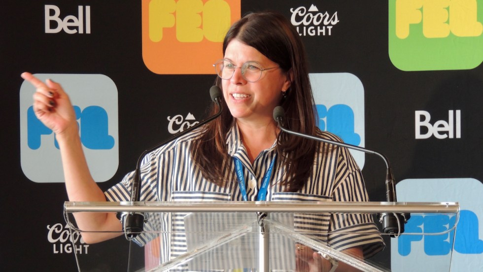 Anne Hudon, présidente-directrice générale du Festival d'été de Québec