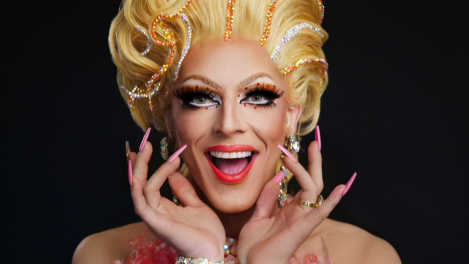 La drag queen Gis&egrave;le Lullaby 