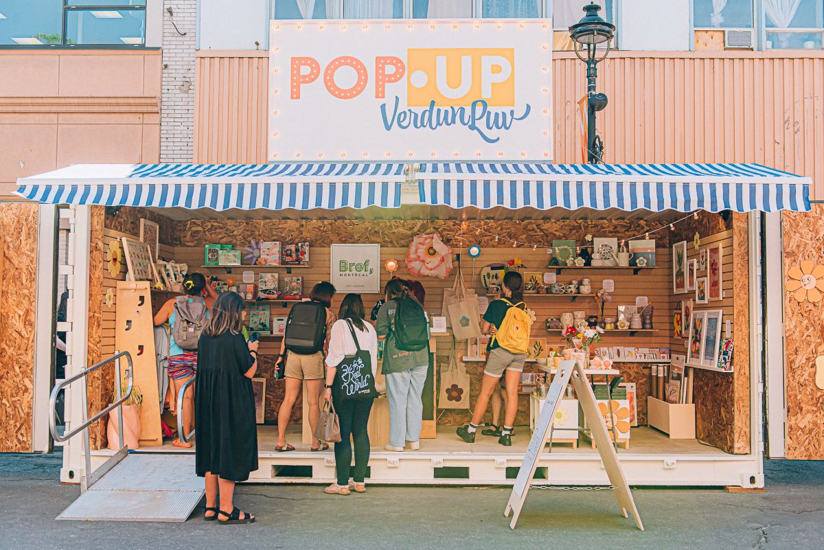 La boutique éphémère Pop-up Verdunluv.