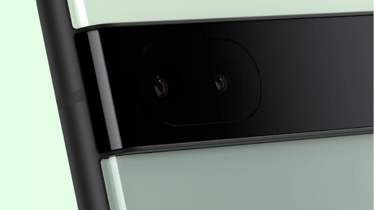 cam&eacute;ra rectangulaire google pixel 6a