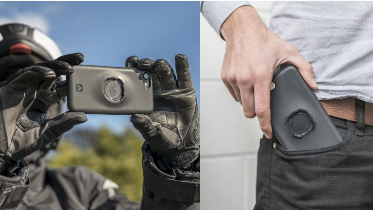 &eacute;tui coque iphone quad lock voiture solide robuste protection