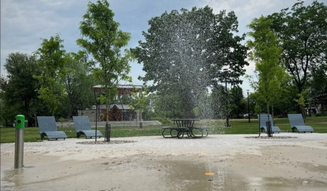 Le parc Aimé-Léonard a été rénové l’an dernier.