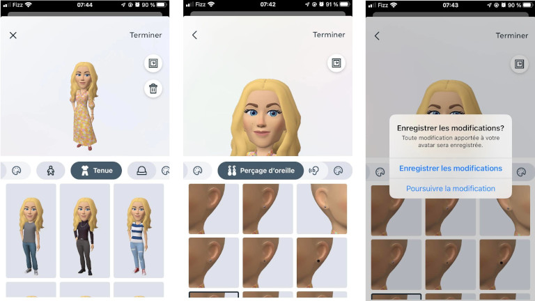 Personnalisation avatar Instagram
