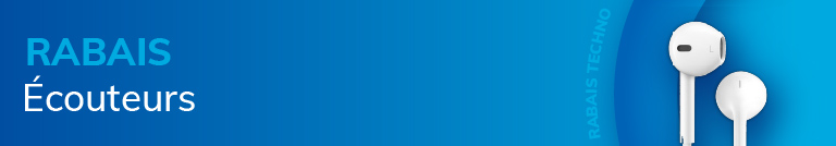Rabais &eacute;couteurs &eacute;couteurs-boutons casque d'&eacute;coute Bluetooth