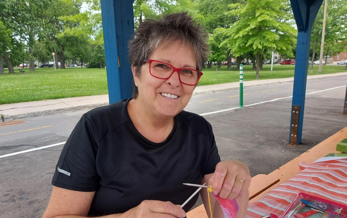 Sylvie habite Mercier depuis plus ou moins 25 ans.