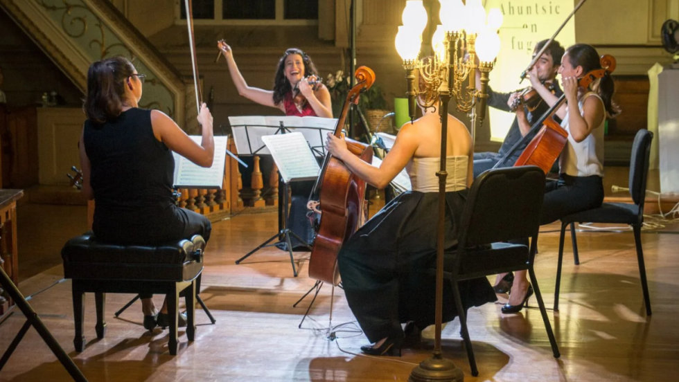 Un concert d'Ahuntsic en fugue.