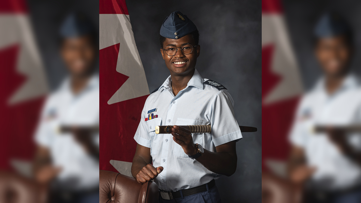 Un jeune cadet de Pointe-aux-Trembles s’illustre à Bagotville