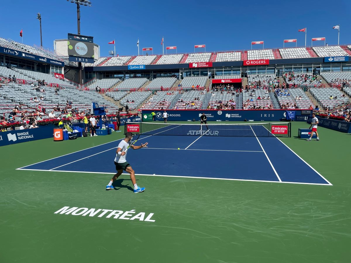 Carlos Alcaraz à l'Omnium Banque Nationale