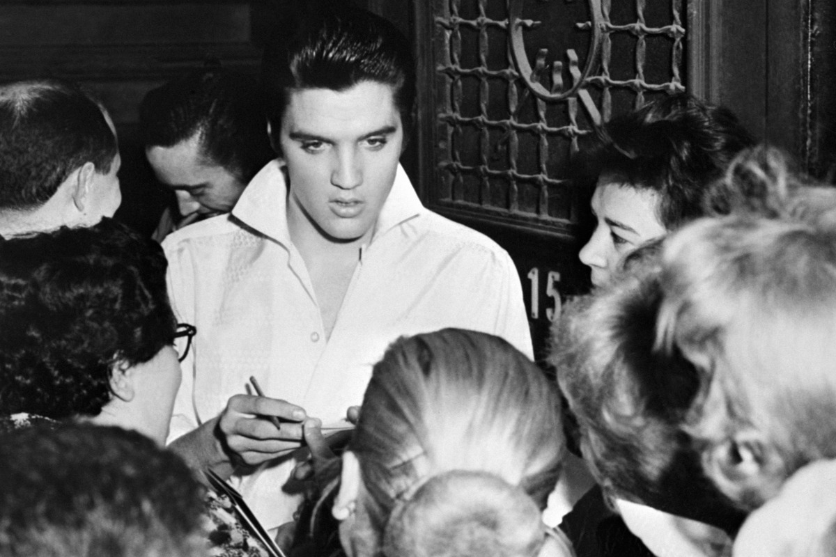 Le légendaire Elvis Presley.