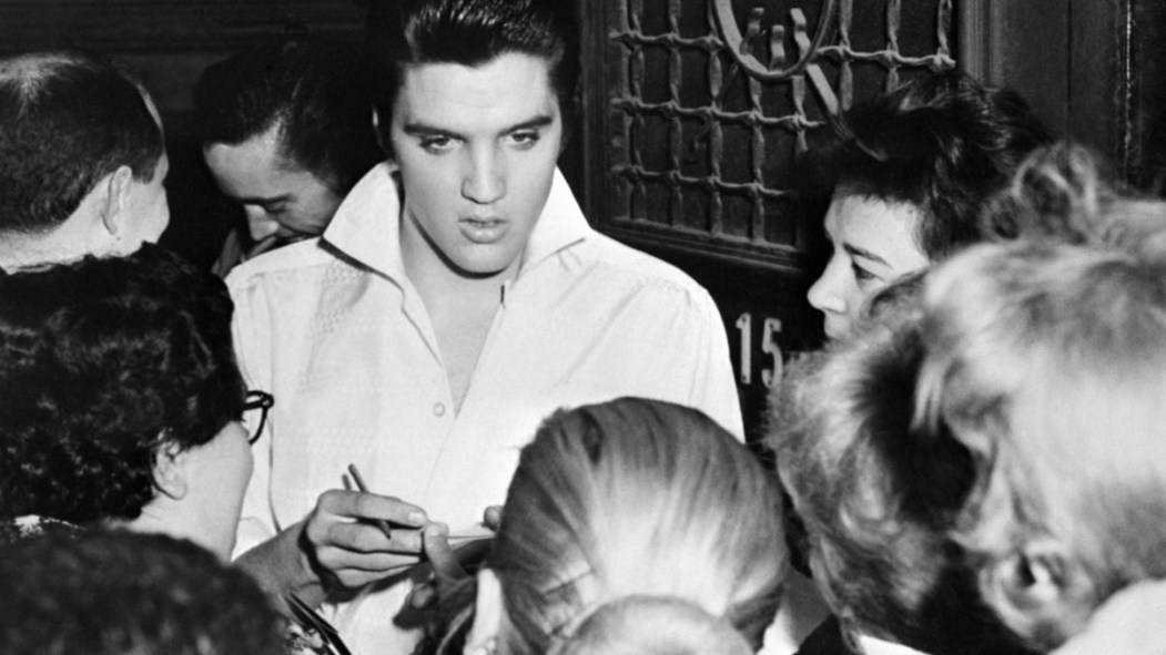 Le légendaire Elvis Presley.
