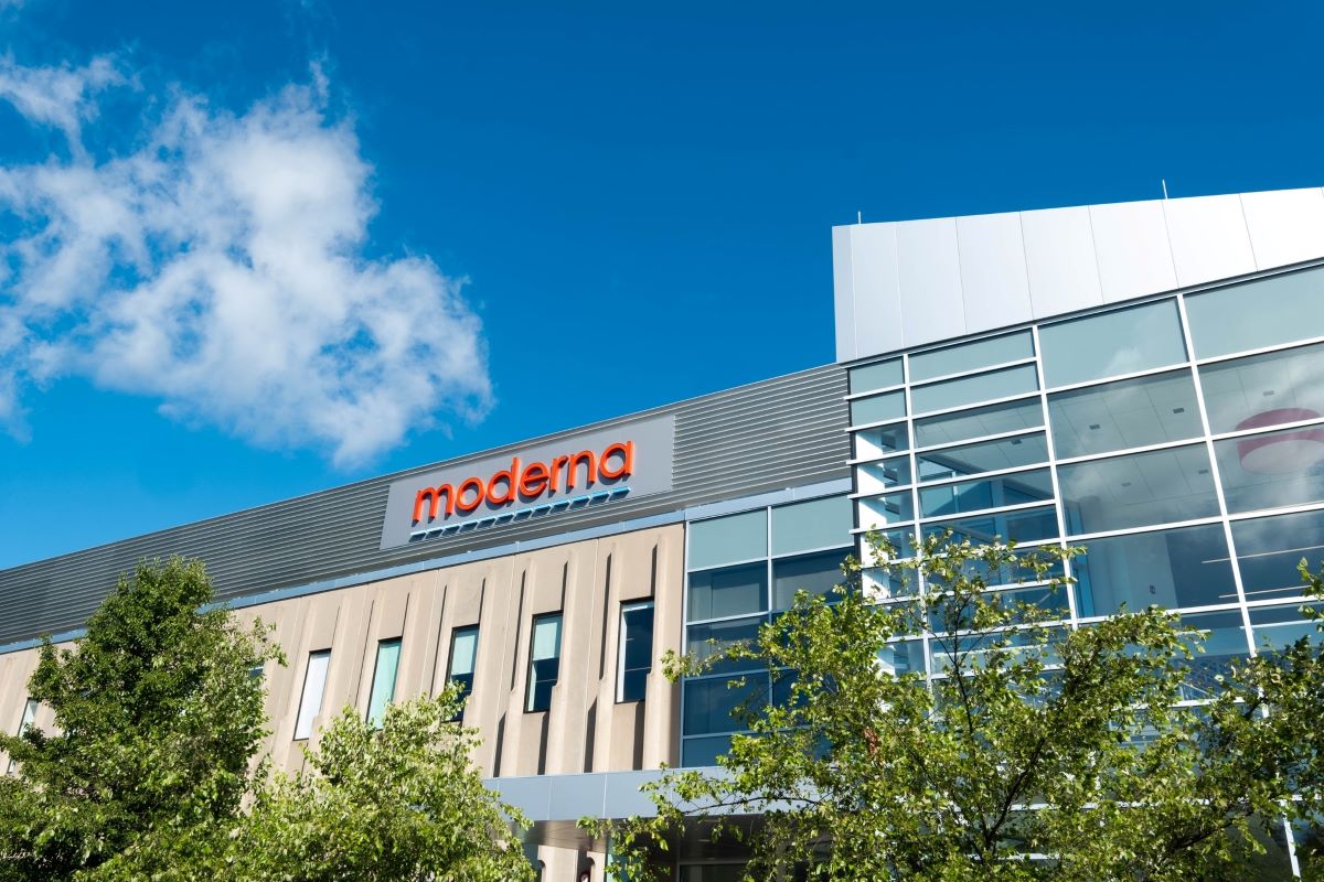 Le quartier général de Moderna au Massachusetts aux États-Unis