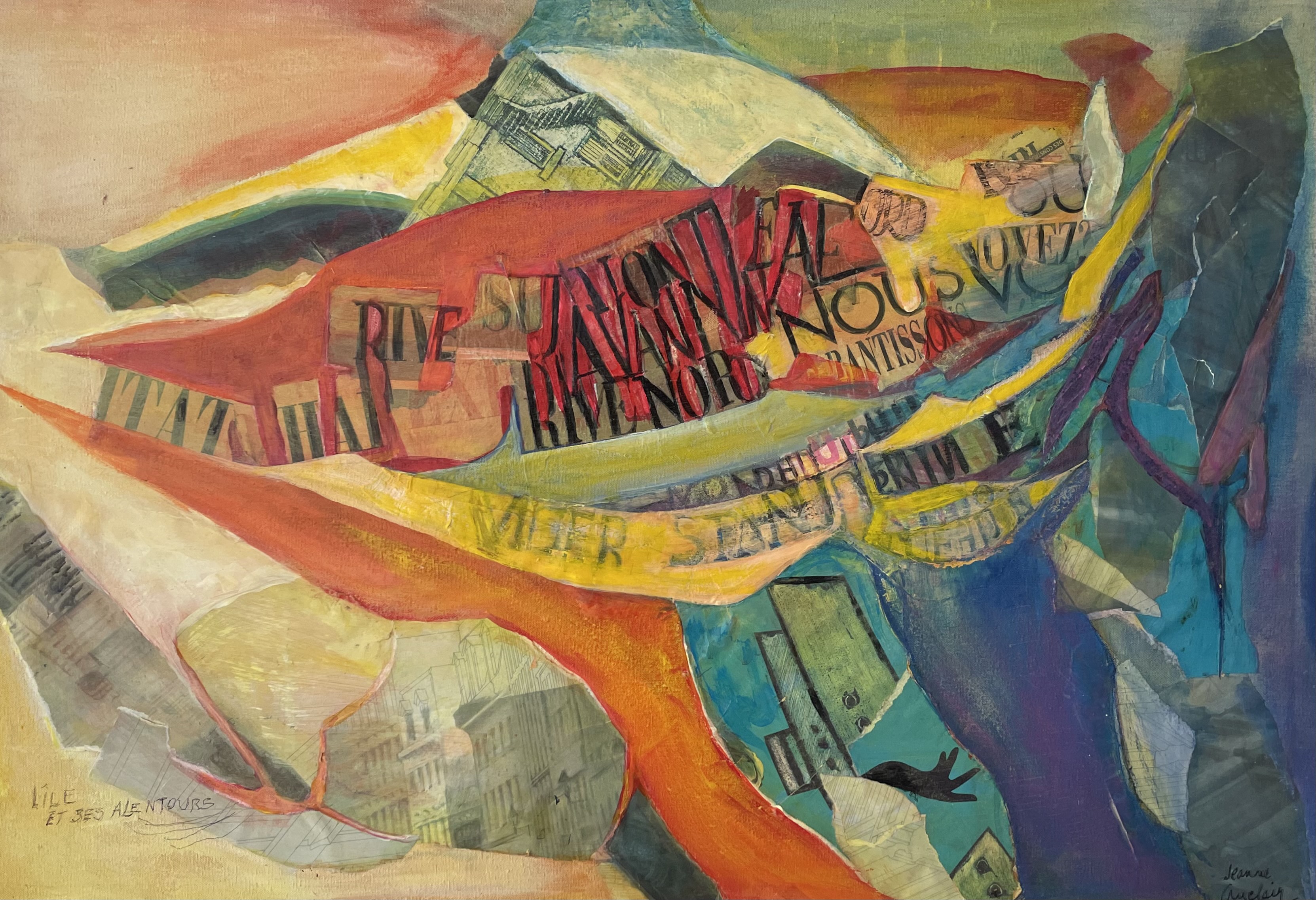 Œuvre de Jeanne Auclair Courtemanche