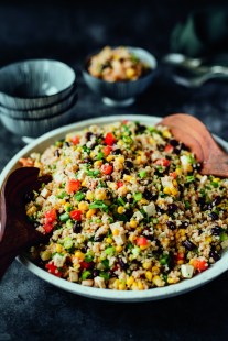 Salade mexi-fun, tirée du livre « Recettes véganes pour gens actifs »