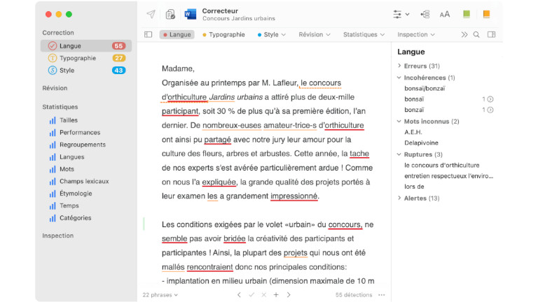 Logiciel Antidote 11 qualit&eacute; langue fran&ccedil;aise