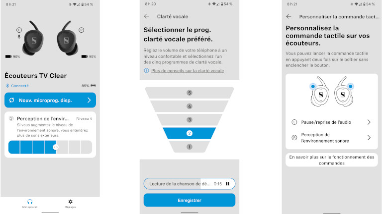 Sennheiser TV Clear application