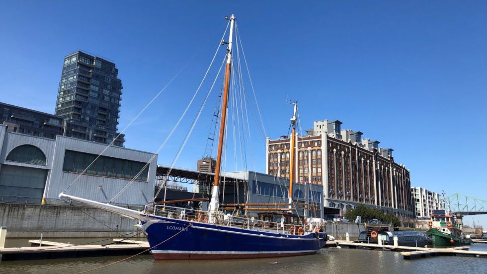 Le voilier a bord duquel partiront les chercheuses.