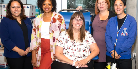 Des participants à la collecte de sang de Rivière-des-Prairies-Pointe-aux-Trembles