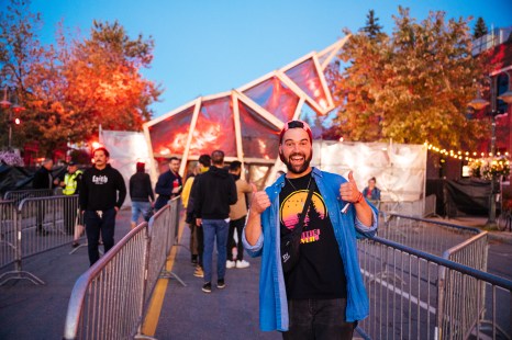 Guillaume, festivalier et Rouynorandien