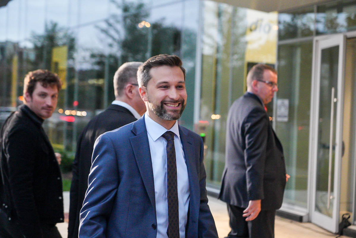 Gabriel Nadeau-Dubois, coporte-parole de Québec solidaire et candidat dans Gouin.