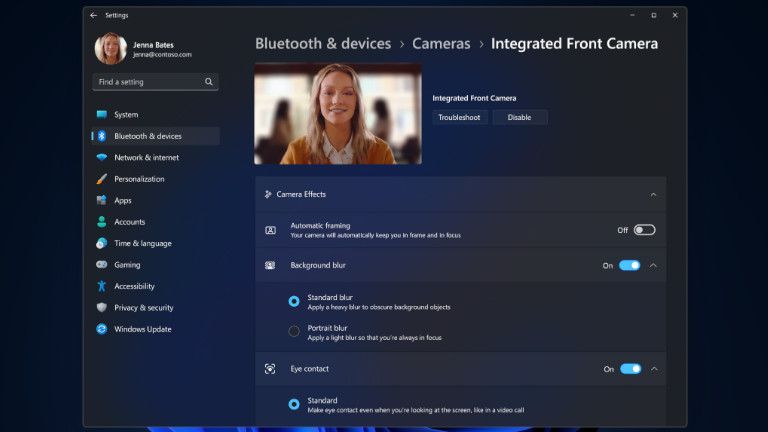 Windows 11 22H2 appels vid&eacute;o