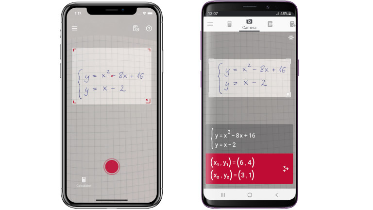 Application Photomath t&eacute;l&eacute;phone intelligent math&eacute;matique