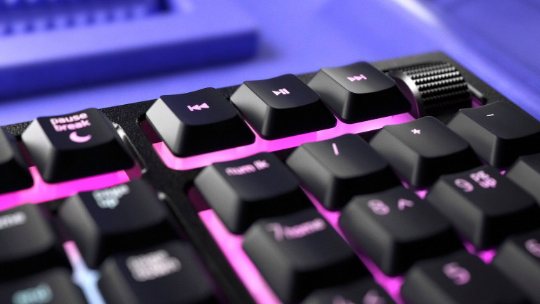 Touches m&eacute;dias clavier Ornata V2