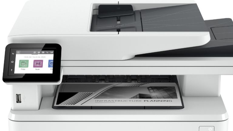 écran tactile imprimante HP laserjet pro MFP