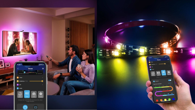 Immersion Wi-Fi TV Backlights govee application mobile