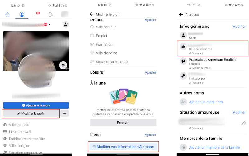 Voici comment changer la date de son compte Facebook à partir de l’application mobile. Comment changer date de naissance compte Facebook application