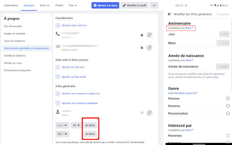 Voici comment masquer sa date de naissance sur son compte Facebook via un ordinateur ou l'application mobile. Comment masque date de naissance Facebook