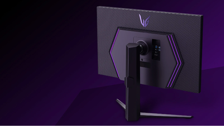 La hauteurs et l'angle du moniteur de jeux LG 32GQ950 UltraGear peuvent facilement être ajuster grâce au support robuste fourni avec celui-ci. Moniteur LG GQ950 ports