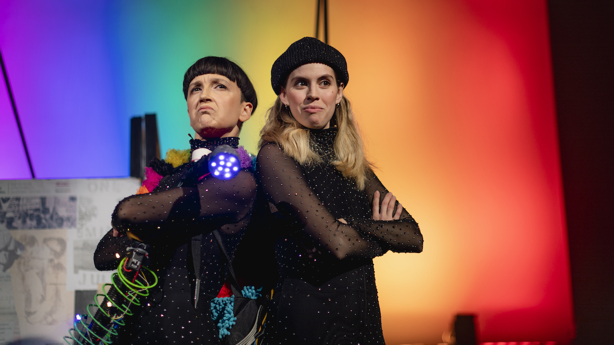 Mélodie Noël Rousseau et Geneviève Labelle, créatrices de « Ciseaux ».