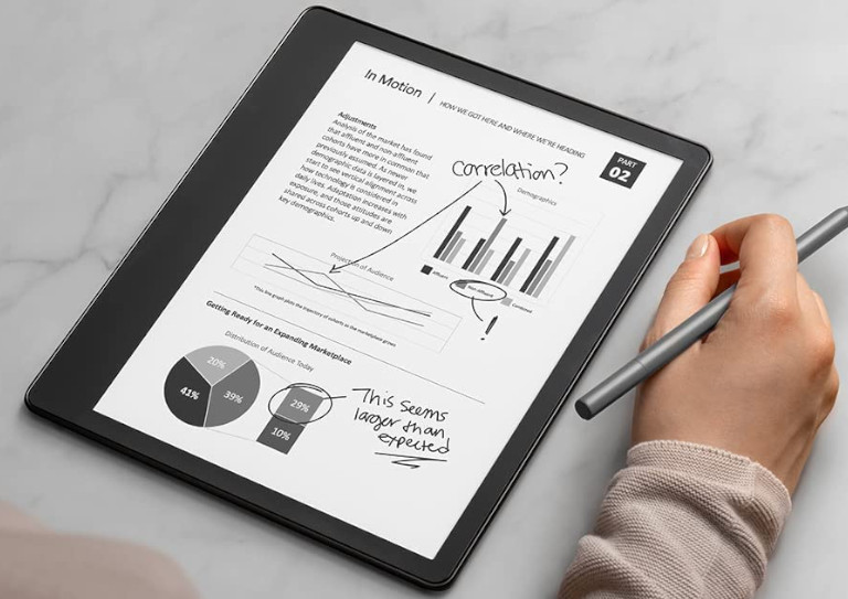 La Kindle Scribe peut devenir un outil de travail intéressant pour prendre des notes sur nos documents. Kindle Scribe documents