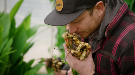 Le chef No&eacute; Lainesse du restaurant O'Thym