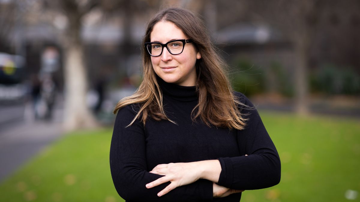 Rachel Lamarche, candidate dans le district de Brunswick pour le Animal Justice Party de Victoria.