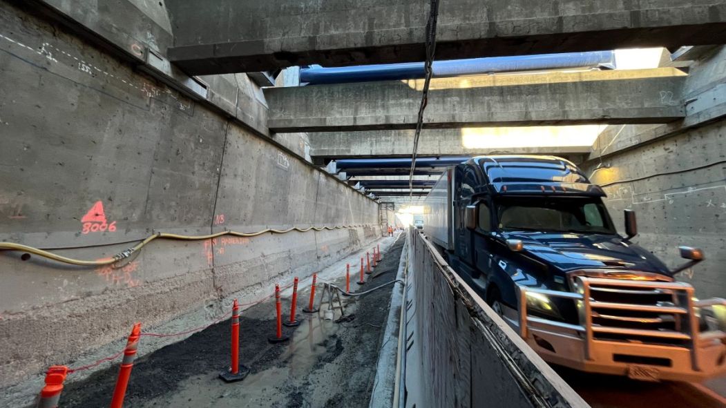 Travaux du tunnel La Fontaine: fermeture partielle de l’autoroute 25