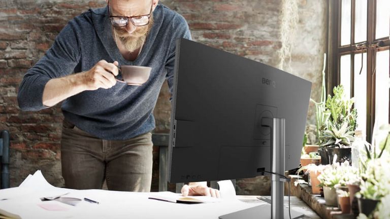 benq pd3220u connexion thunderbold usb-c filaire