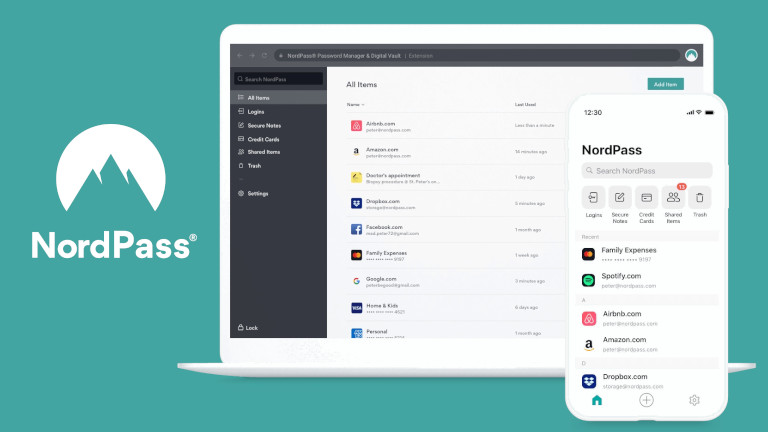 NordPass gestionnaire mots de passe