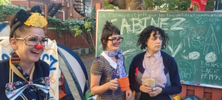 Le Cabinez de psy cr&eacute;&eacute; par Shally et deux actrices clowns.