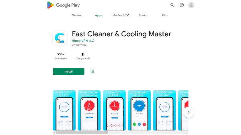 Fast Cleaner & Cooling Master
