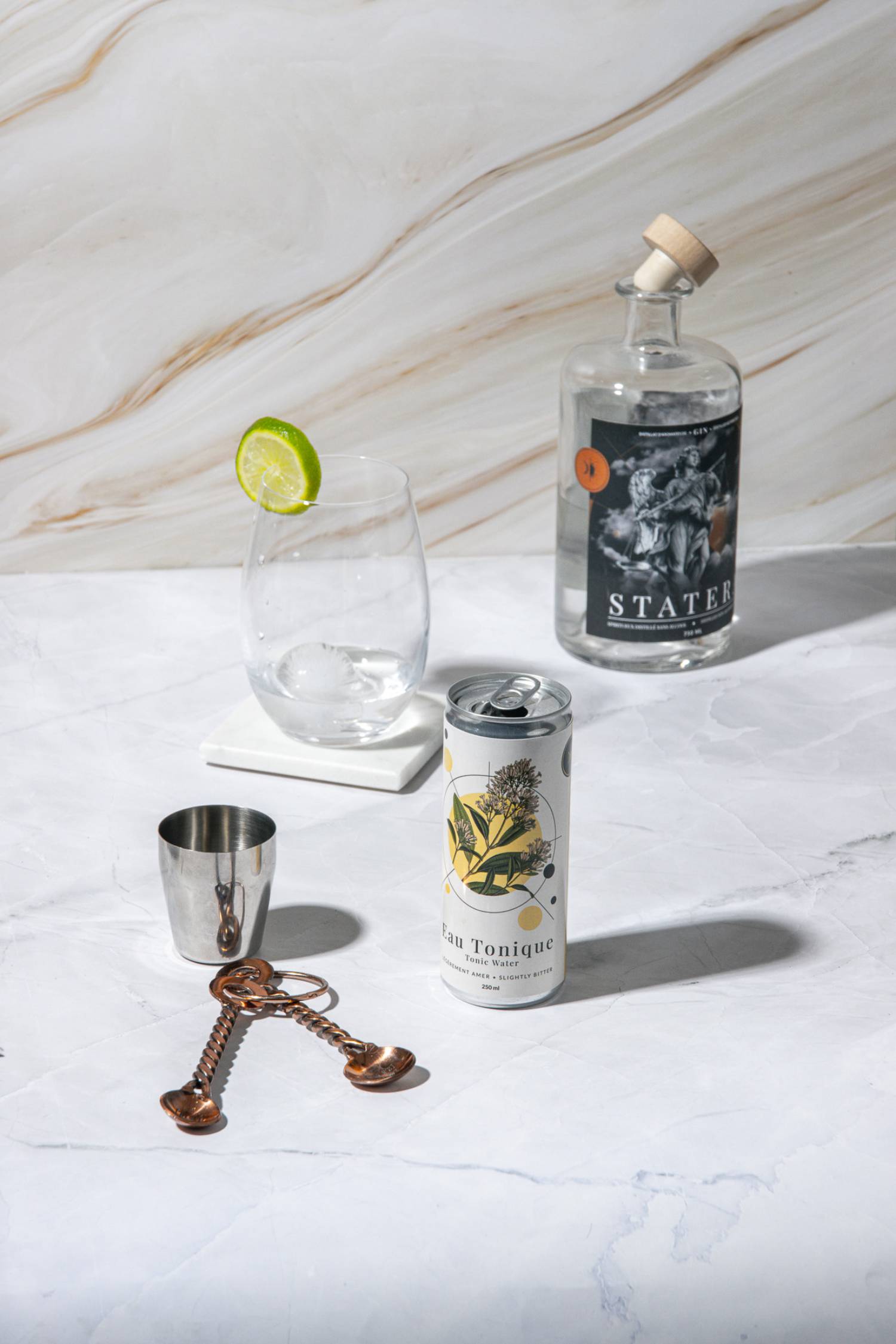 GIN BORÉAL - Monsieur Cocktail (SANS ALCOOL) – Ginius - Gin Artisanal