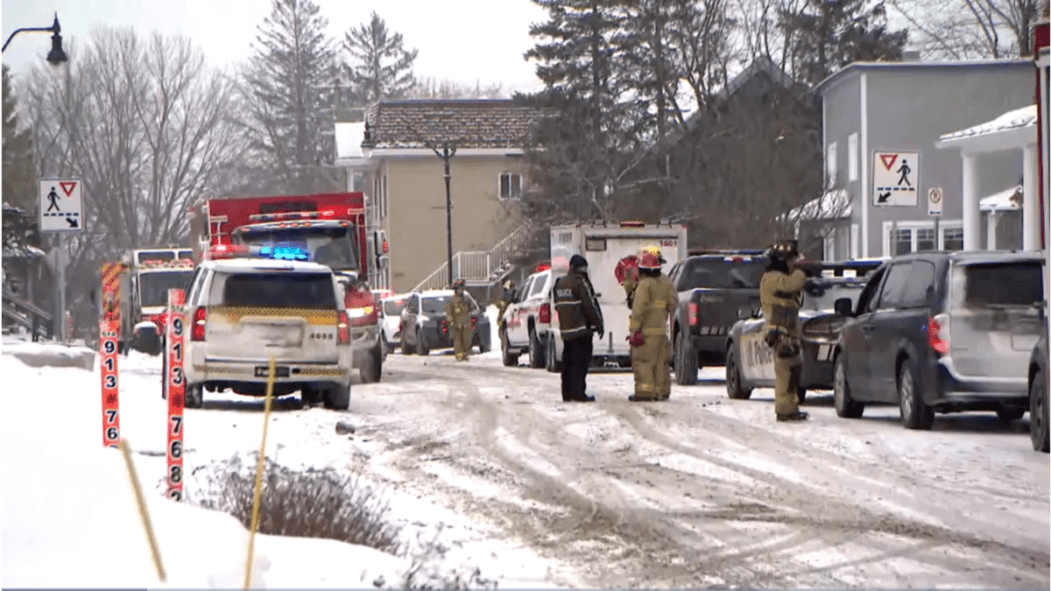 Explosion à SaintRochdel'Achigan les corps des trois victimes localisés
