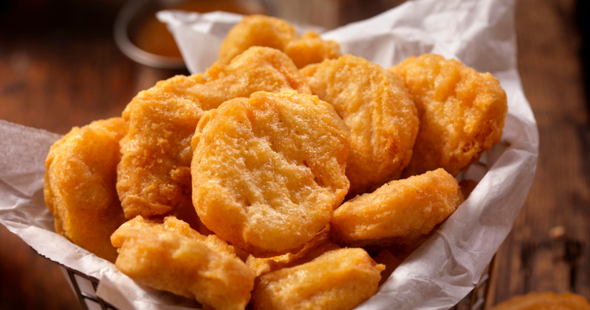 Pieces of wood in chicken nuggets