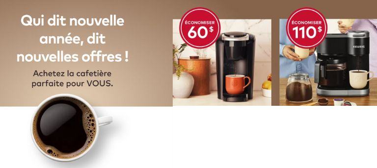 soldes caf&eacute; keurig centre du rasoir