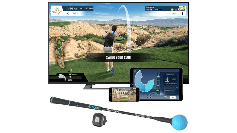 Phigolf simulateur golf télévision tablette téléphone