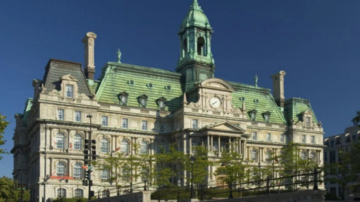 L'hôtel de Ville de Montréal