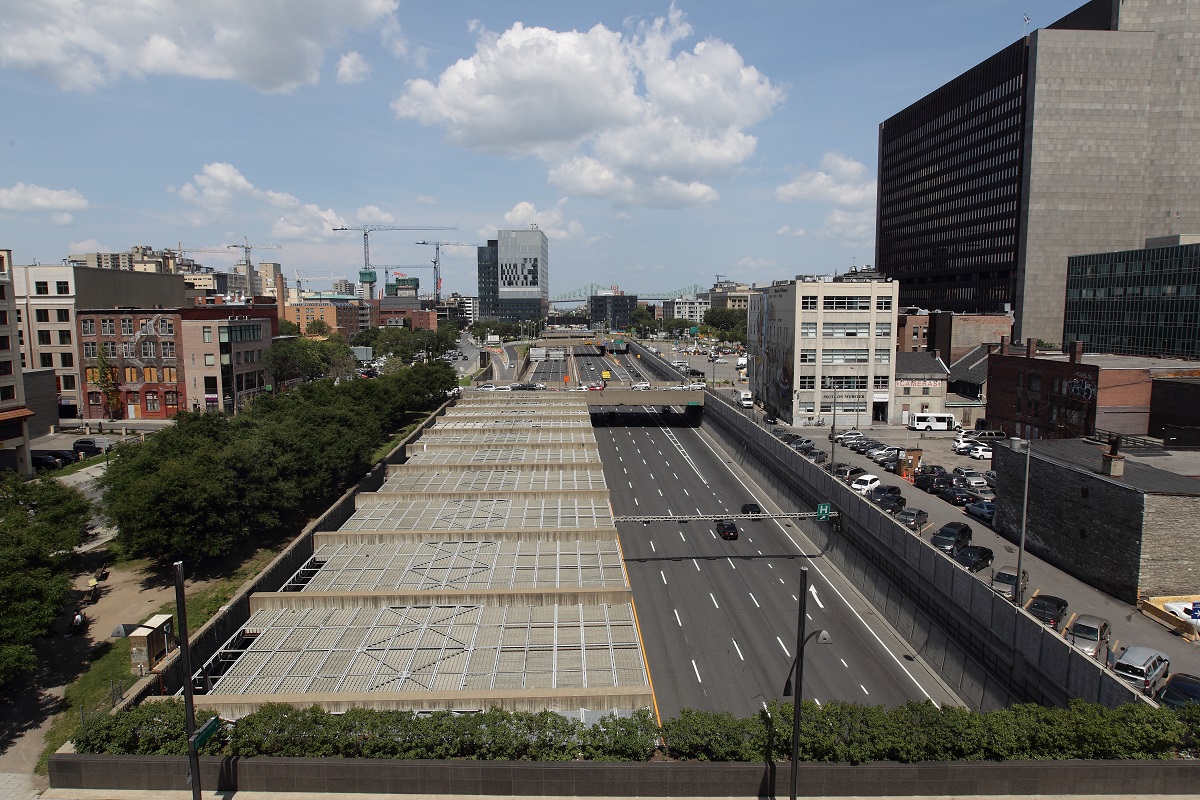 Route 136 tunnel Ville-Marie