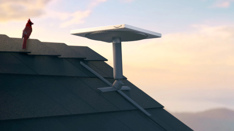 Amazon Kuiper antenne internet satellite 400 mbit/s